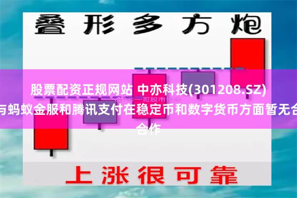 股票配资正规网站 中亦科技(301208.SZ)：与蚂蚁金服和腾讯支付在稳定币和数字货币方面暂无合作
