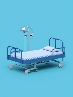 水元素雕塑與醫療床 藝術與療愈的融合創新